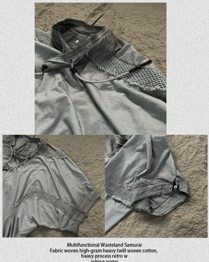 Haut Quick-Dry Chill Breeze -  mode cyberpunk - Haut Quick-Dry Chill Breeze en coton pour un look tendance