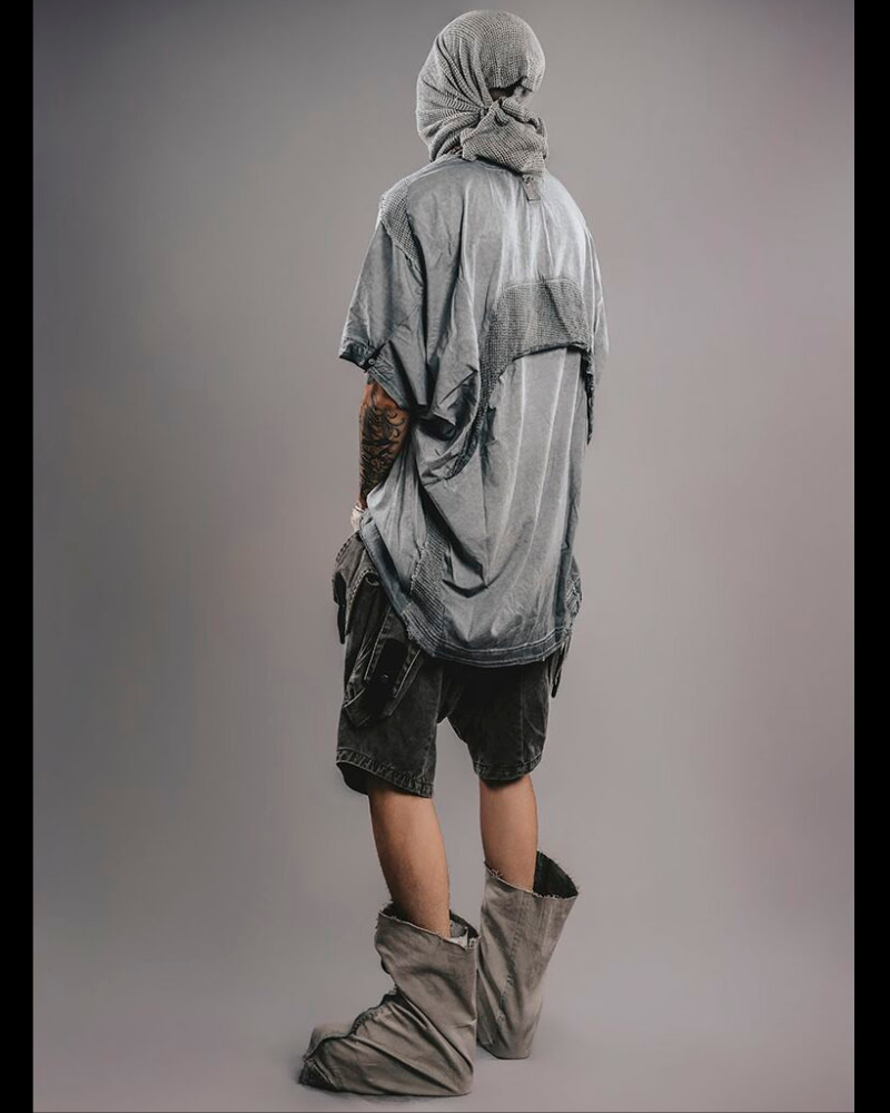 Haut Quick-Dry Chill Breeze -  mode cyberpunk - Haut Quick-Dry Chill Breeze en coton pour un look tendance