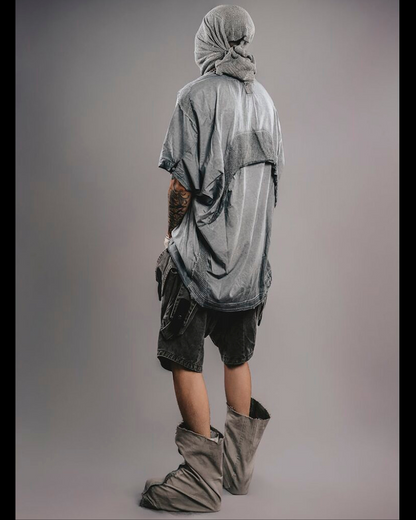 Haut Quick-Dry Chill Breeze -  mode cyberpunk - Haut Quick-Dry Chill Breeze en coton pour un look tendance