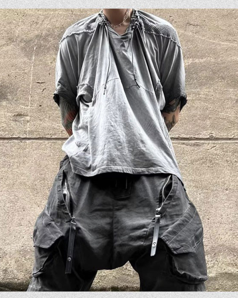 Haut Quick-Dry Chill Breeze -  vêtement gris - Haut Quick-Dry Chill Breeze en coton pour un look tendance