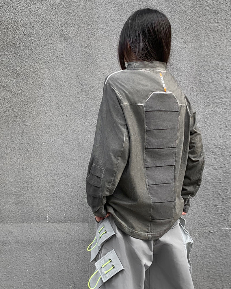 Hoodie 3D Néon Dynamique -  techwear - Hoodie 3D Néon Dynamique en Coton Confortable