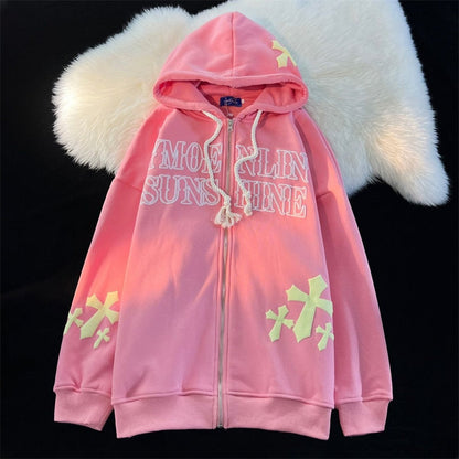 Hoodie Aesthétique - hoodie - Hoodie Aesthétique au Style Rétro et Contemporain