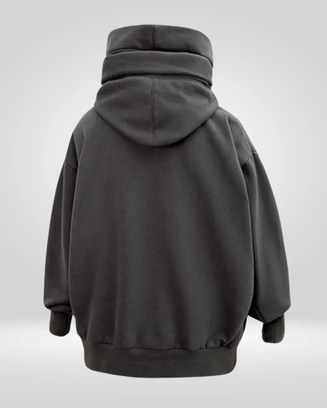 Hoodie Col Roulé Chic et Confortable -  vêtements d'hiver chaleureux - Hoodie Col Roulé Chic et Confortable pour l'Hiver