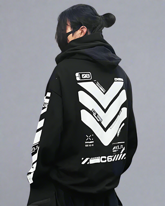 Hoodie Cyberpunk Rêves Néon - hoodie - Hoodie Cyberpunk Rêves Néon pour un style futuriste