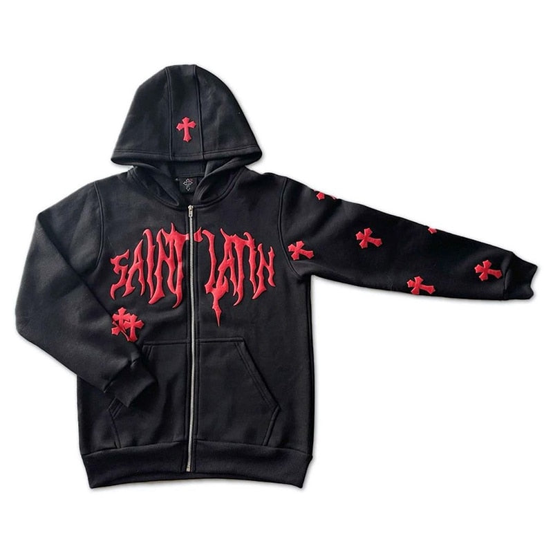 Hoodie Grunge -  streetwear - Hoodie Grunge Y2K unisexe pour un confort quotidien