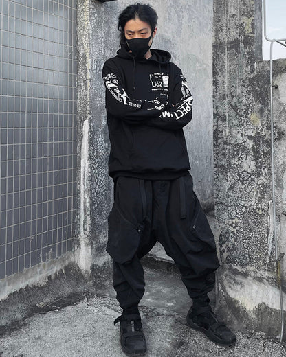 Hoodie Hannya Ninja de Nouvelle Génération -  mode urbaine - Hoodie Hannya Ninja pour un Style Urbain Contemporain