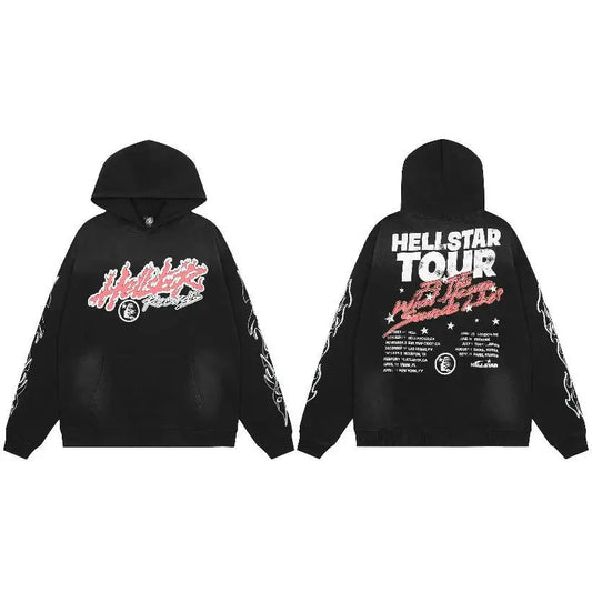 Hoodie Hellstar - hoodie - Hoodie Y2K Streetwear audacieux pour les amateurs de mode