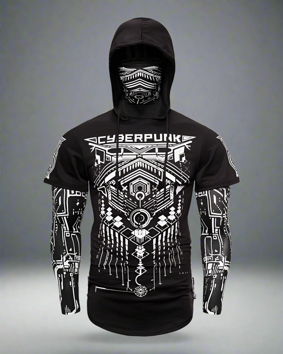 Hoodie Masque de Ninja Discret - hoodie - Hoodie Masque de Ninja Discret pour un Style Urbain