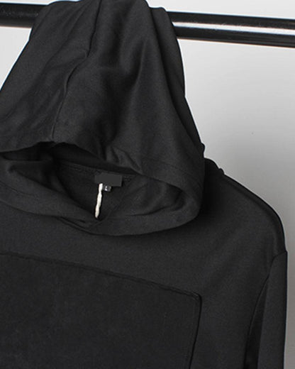 Hoodie Ninja Noir Discret -  confort quotidien - Hoodie Ninja Noir pour un style urbain décontracté