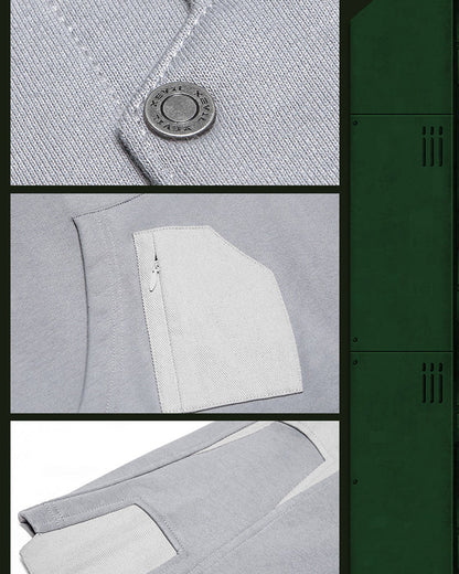 Hoodie Patchwork Fantôme Futuriste -  cyberpunk - Hoodie Patchwork Futuriste en Blanc pour un Style Unique