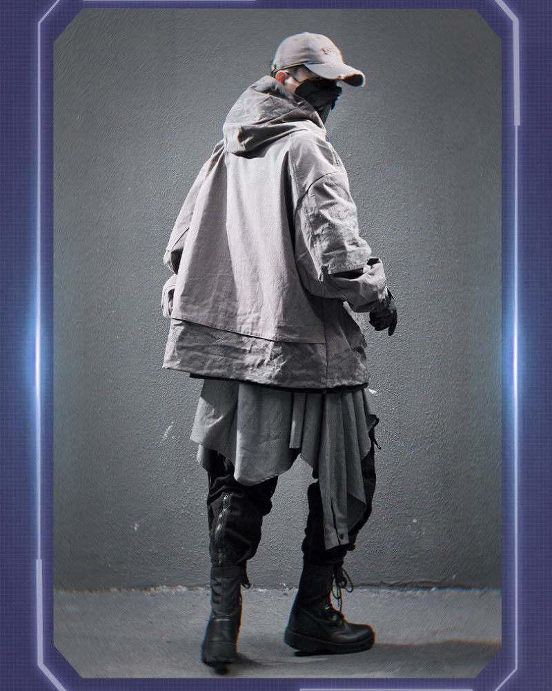 Hoodie à Poche Graphique Élégant -  polyester et coton - Hoodie élégant avec grande poche fonctionnelle