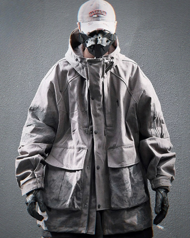 Hoodie à Poche Graphique Élégant - veste à capuche - Hoodie élégant avec grande poche fonctionnelle