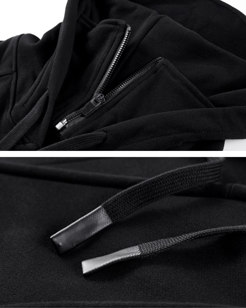 Hoodie Polyvalent avec Masque Caché -  style urbain - Hoodie polyvalent avec masque caché pour le style urbain
