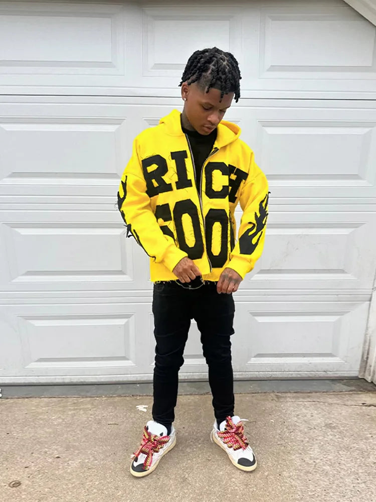 Hoodie Rich Soon -  style unique - Hoodie Y2K Streetwear pour un style unique et nostalgique