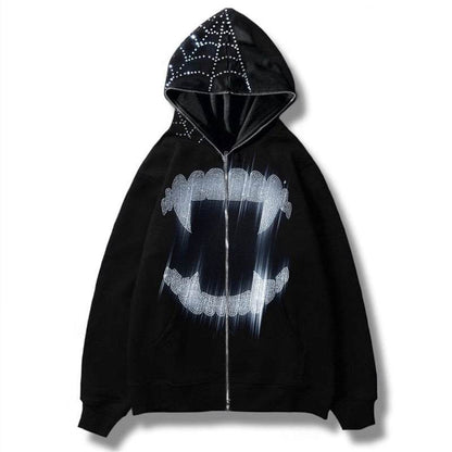 Hoodie UK Drill - hoodie - Hoodie Drill Unisexe avec Imprimé Style Y2K