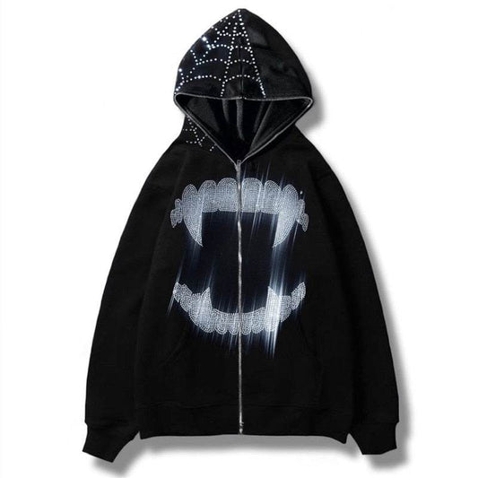 Hoodie UK Drill - hoodie - Hoodie Drill Unisexe avec Imprimé Style Y2K