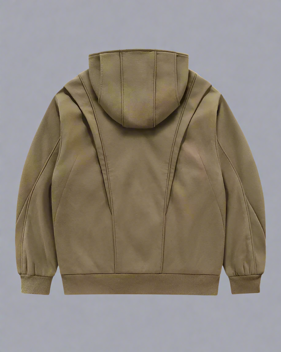 Hoodie Zippé Tactique Tout Temps -  fashion streetwear - Hoodie Zippé Tactique Polyvalent pour un Style Urbain