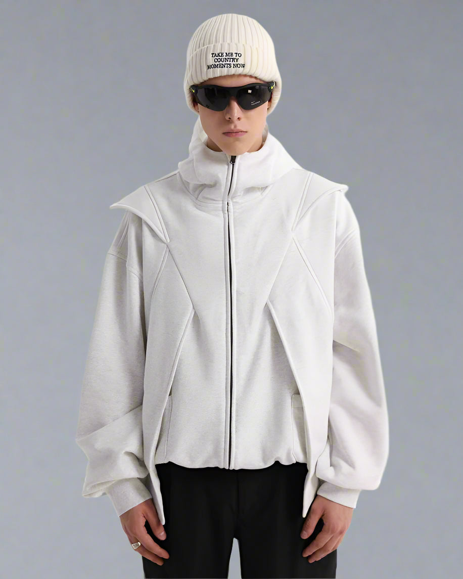 Hoodie Zippé Ultra Stylé - design polyvalent - Hoodie Zippé Pratique pour vos Activités Quotidiennes