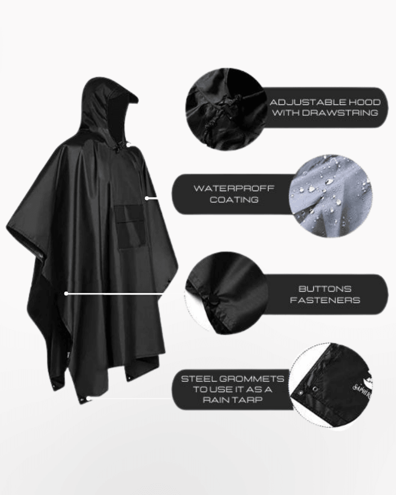 Housse de Pluie Tech Tout Temps -  housse de pluie - Housse de Pluie Tech Tout Temps pour Protection Durable