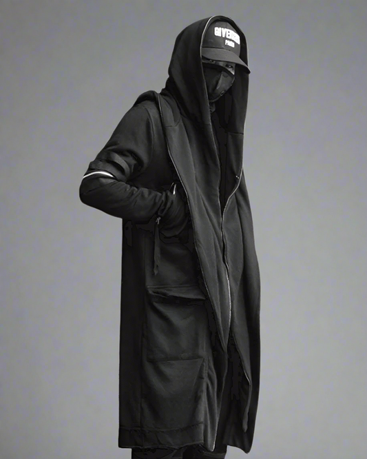 Manteau à Capuche Révolutionnaire à Deux Couches