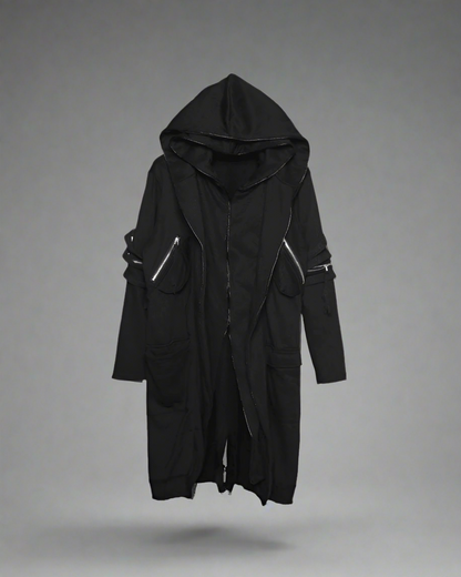 Manteau à Capuche Révolutionnaire à Deux Couches
