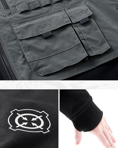 Hoodie Superposé Prêt pour la Ville