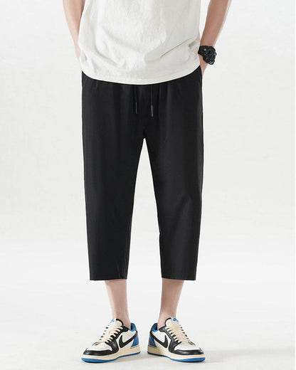 Pantalon long en soie douce