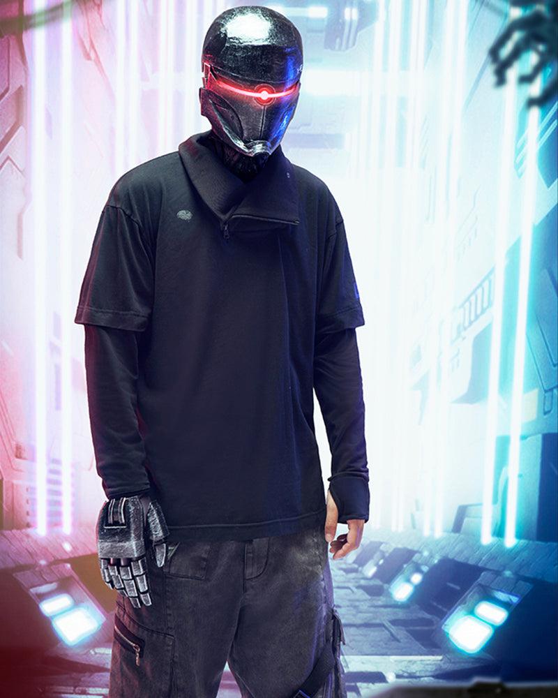 T-shirt Guerrier de Fer Futuriste