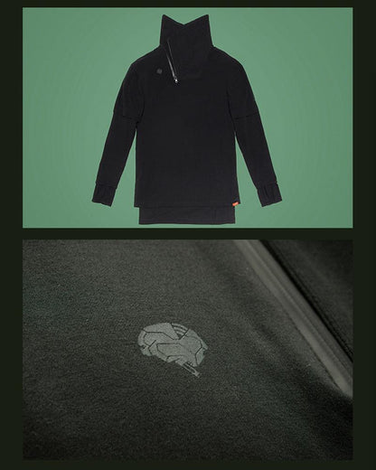 T-shirt Guerrier de Fer Futuriste