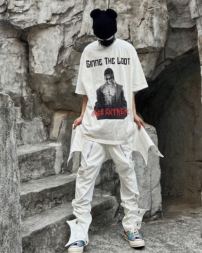 Pantalons Futuristes Inspirés par des Chauves-Souris