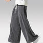 Pantalons en velours côtelé japonais élégants