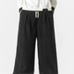 Pantalons en velours côtelé japonais élégants
