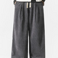 Pantalons en velours côtelé japonais élégants