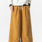 Pantalons en velours côtelé japonais élégants
