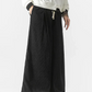 Pantalons en velours côtelé japonais élégants