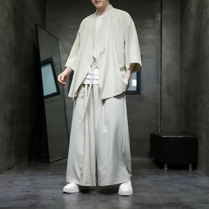 Ensemble Haori Japonais Élégant