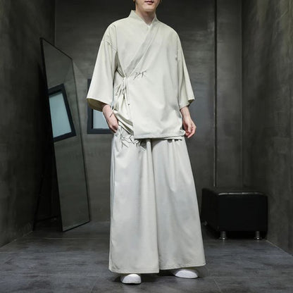 Ensemble Haori Japonais Élégant