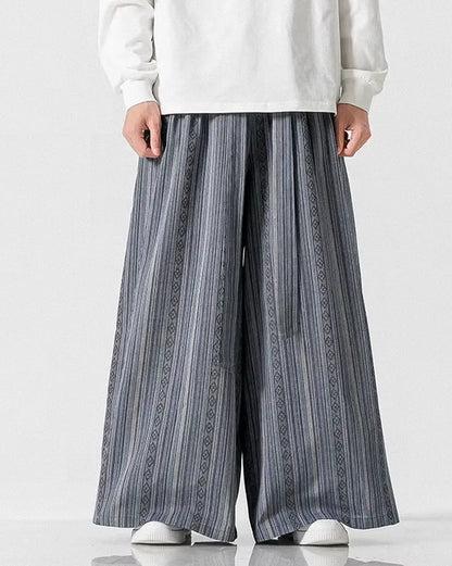Pantalons Japonais Amples Chic