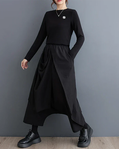 Pantalons Chic pour Femmes Japonaises