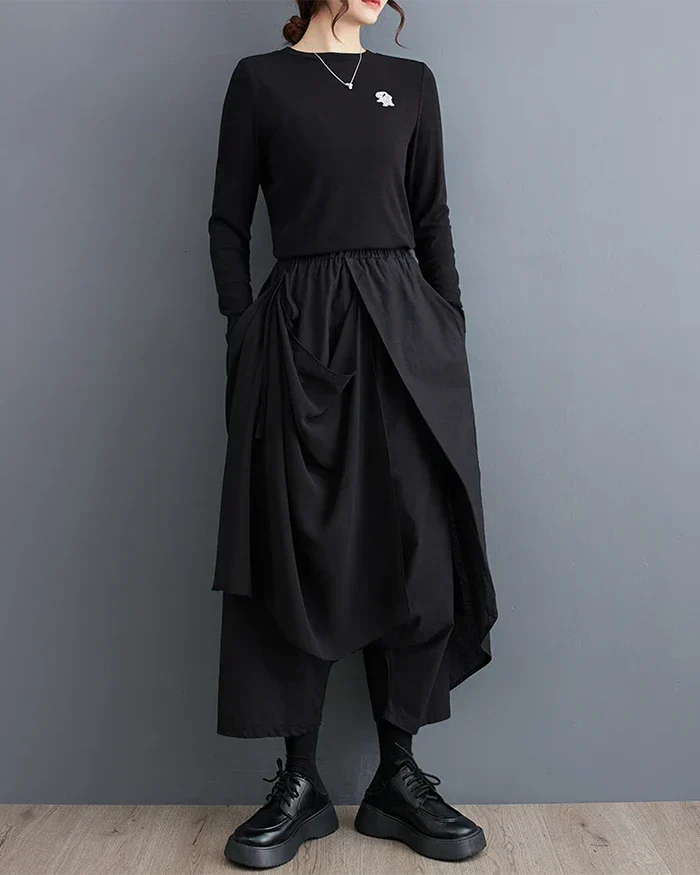 Pantalons Chic pour Femmes Japonaises