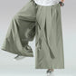 Pantalons larges japonais pour hommes élégants