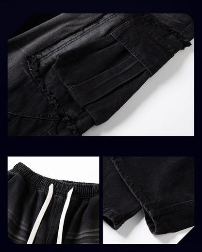 Jean droit au style robuste - jeans de lavage intense - Jean droit au style robuste pour un quotidien stylé