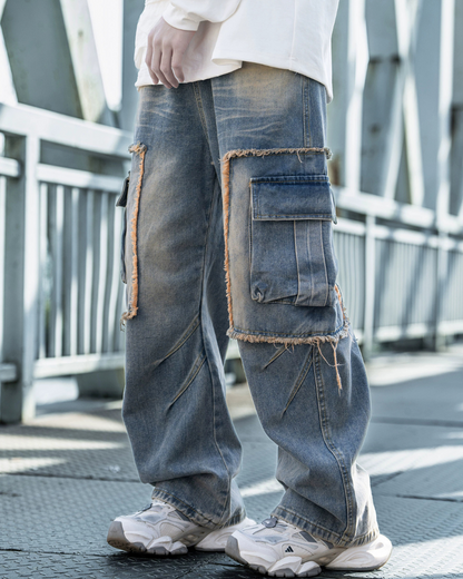 Jean droit au style robuste - jeans - Jean droit au style robuste pour un quotidien stylé