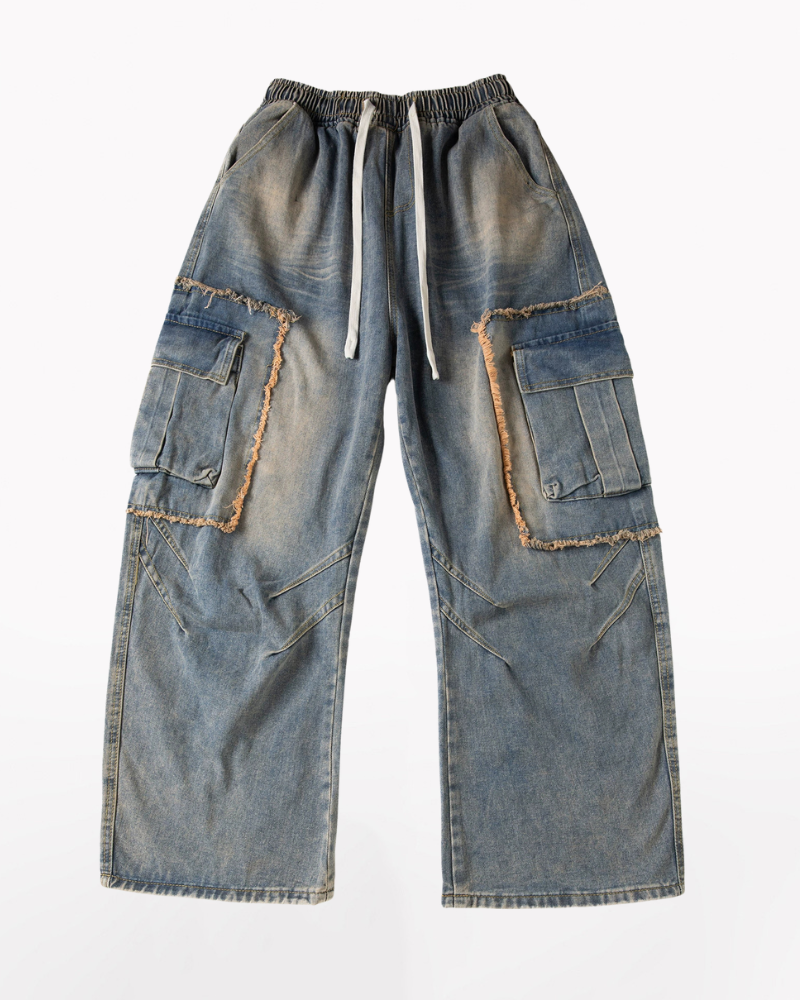 Jean droit au style robuste -  élasthanne - Jean droit au style robuste pour un quotidien stylé