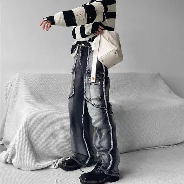 Jeans Gorpcore -  gorp - Jeans Gorpcore élégants en denim pour un confort quotidien