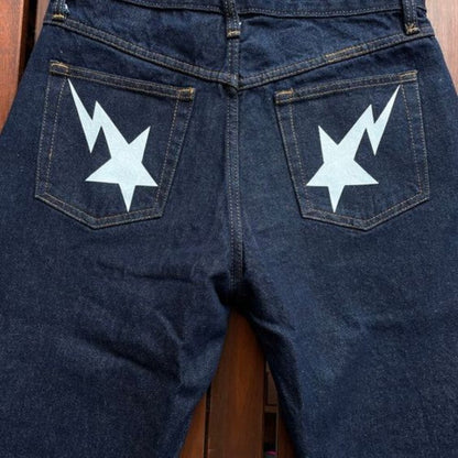 Jeans Star Butt - jeans - Jeans Star Butt au style Y2K iconique