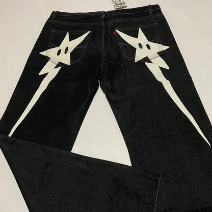 Jeans Star Butt - jeans y2k - Jeans Star Butt au style Y2K iconique
