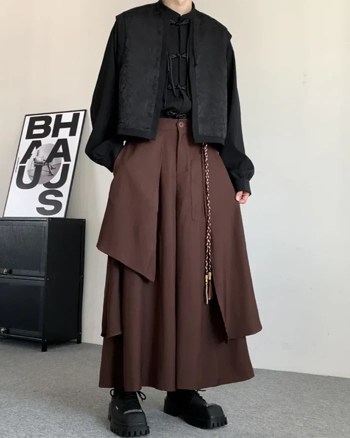 Jupe Pantalon Chic Longue -  style polyvalent - Jupe Pantalon Chic Longue pour un Style Élégant