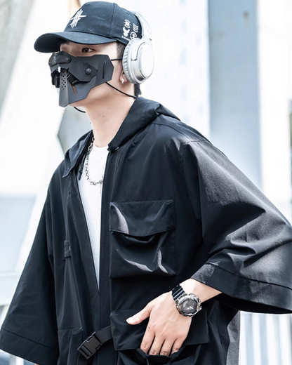 Kimono Chic à Capuche -  streetwear kimono - Kimono Chic à Capuche pour un Style Élégant au Quotidien