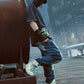 Pantalons en Denim Découpés au Laser Futuristes